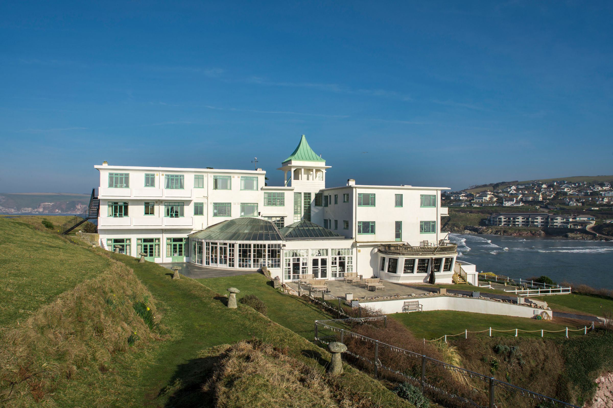 Escape! Giles Fuchs, Owner of Burgh Island Hotel, Agatha Christie's ...