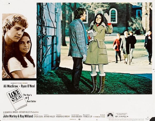 Love Story, Ali MacGraw, Ryan O'Neal and the Ivy League Look